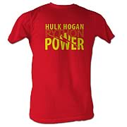 Hulk Hogan Python Power Red T-Shirt